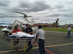 Ambulancia Aérea brinda 964 servicios de emergencia
