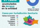 Registra Oaxaca 7 casos nuevos de dengue, suman 97
