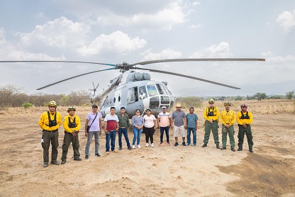 Liquidados al 100 % incendios forestales en Chimalapas