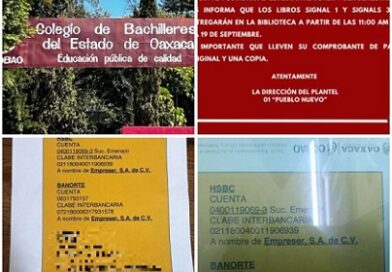 Denuncian más presuntos actos de corrupción en el COBAO