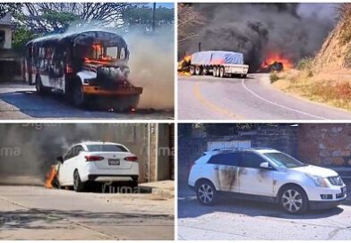 Detención de criminales y “El Mencho” desatan violencia en el Istmo Detención de criminales y “El Mencho” desatan violencia en el Istmo