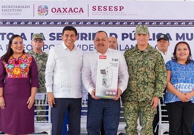 Robustece Salómon seguridad pública en 23 municipios