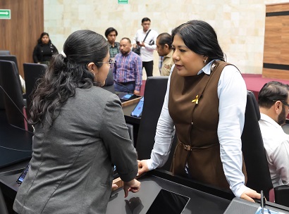 Y no removieron a Tania Caballero en el Congreso Y no removieron a Tania Caballero en el Congreso