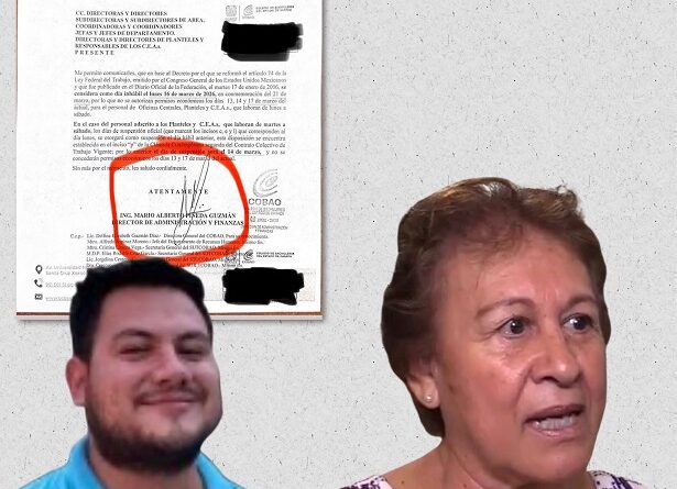 No se acaba el nepotismo en el COBAO