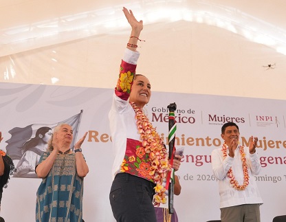 Oaxaca tiene el apoyo de la Presidenta