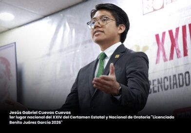 Oaxaqueño gana Certamen Nacional de Oratoria