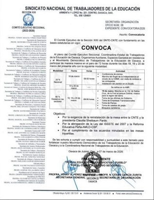 Volverán los maestros con bloqueos y protestas Volverán los maestros con bloqueos y protestas