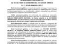 Ante la presidencia de la república los problemas de la UABJO