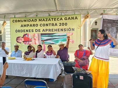 Mazatecos ganan amparo vs. 200 órdenes de aprehensión