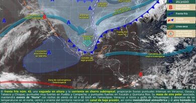 Prevén tormentas, granizo y vientos intensos Prevén tormentas, granizo y vientos intensos
