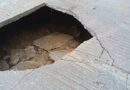 Colapsan calles en San Jacinto Amilpas