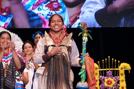 La mueva Diosa Centéotl se llama Enid Azucena