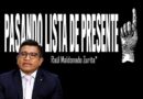 PASANDO LISTA DE PRESENTE