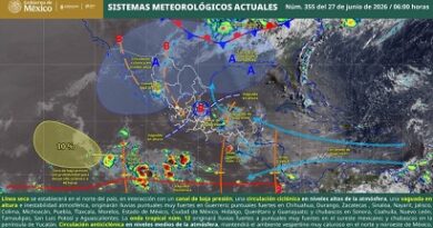 Seguirán lluvias vespertinas
