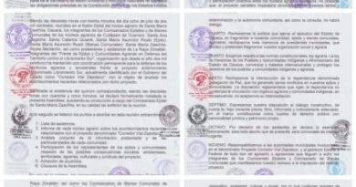 Comunidades rechazan carretera Etla-Tlacochahuaya