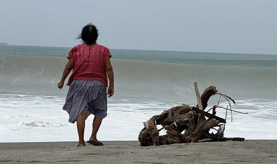 El mar se está comiendo un pueblo en Oaxaca El mar se está comiendo un pueblo en Oaxaca