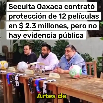Gastó SECULTA 2.3 mdp por ciclo de cine fantasma y balones fantasma Gastó SECULTA 2.3 mdp por ciclo de cine fantasma y balones fantasma