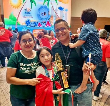 Niña de Juquila, ganadora en Campeonato de Aritmética en Panamá Niña de Juquila, ganadora en Campeonato de Aritmética en Panamá