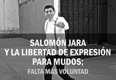 Salomón Jara y la libertad de expresión para mudos; falta más voluntad Salomón Jara y la libertad de expresión para mudos; falta más voluntad