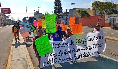 Choápam exige libertad de acusados de violencia política Choápam exige libertad de acusados de violencia política