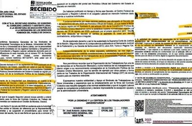 Universidades de Oaxaca, en la incertidumbre laboral Universidades de Oaxaca, en la incertidumbre laboral