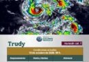 Huracán “Trudy” ya es categoría 1
