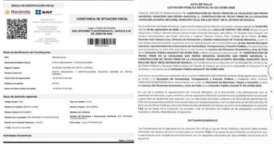 Oaxaca: contratos millonarios a constructora “fantasma”